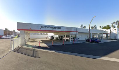 Toyota Corona Service Department