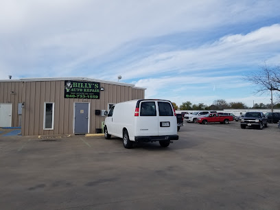 Billy's Auto Repair, Wichita Falls