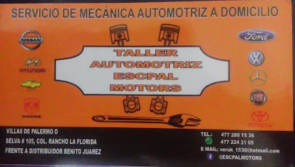Mecánica Automotriz ESCPAL MOTORS