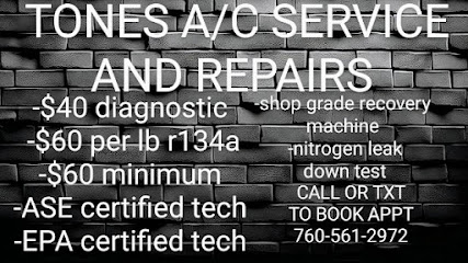 Automotive A/C Recharge and Repairs, Hesperia