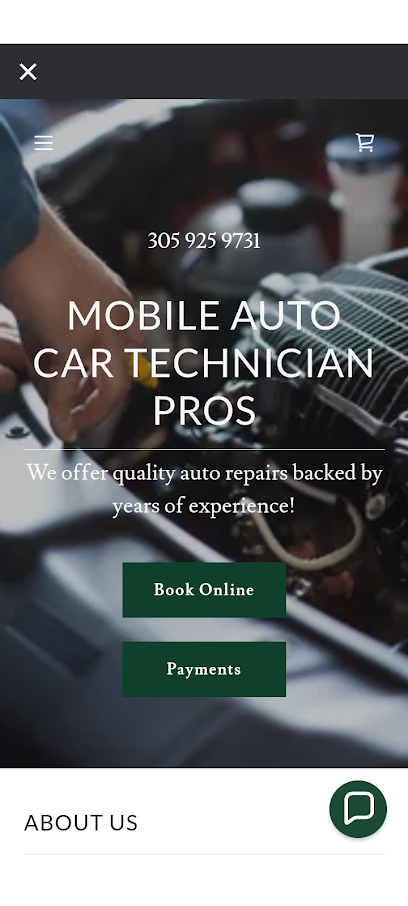 Miami Kendall Homestead Mobile Auto Car Mechanic Technicians